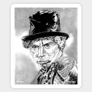 Harpo Marx portrait Sticker